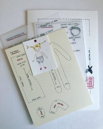 Pattern 12 cm Waldorf doll English